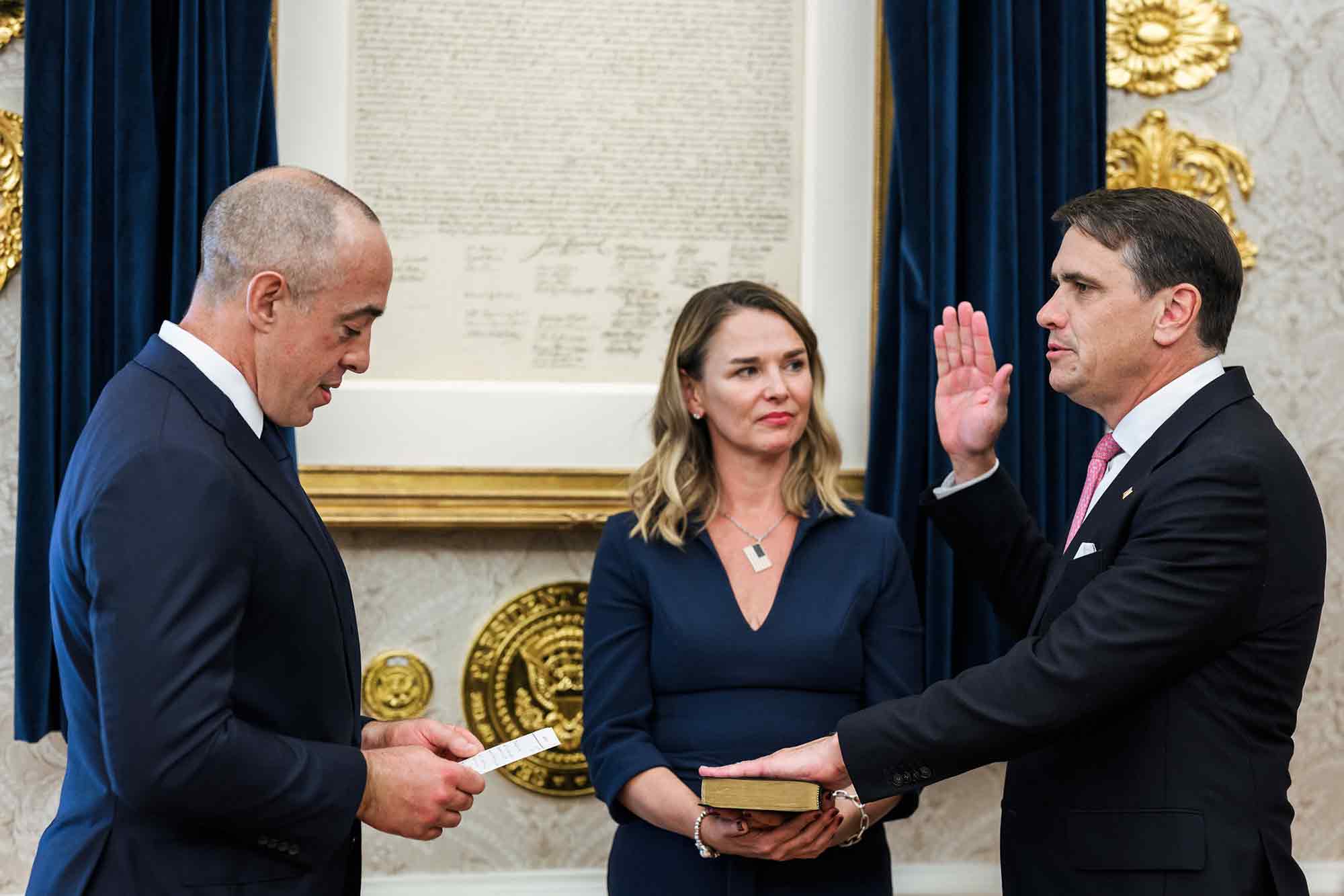 Emil Bove, Todd Blanche, oath of office, Attorney General