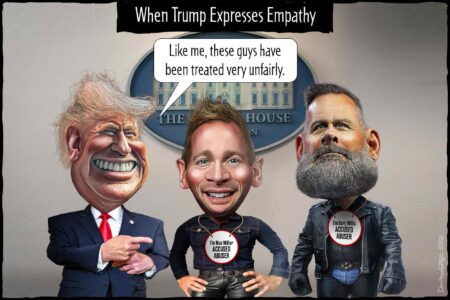 Donald Trump, Max Miller, Cory Mills, abusers, misogynists