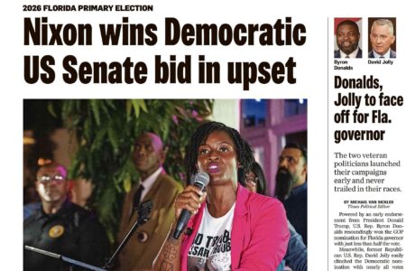 Angie Nixon, wins, Democratic, US Senate, Florida
