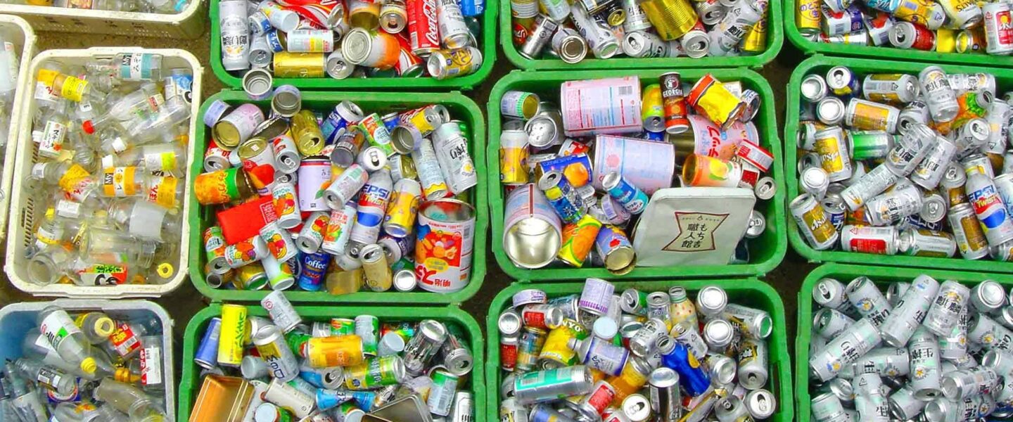Recycling cans