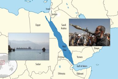 Houthis, Red Sea, Israel, Jordan