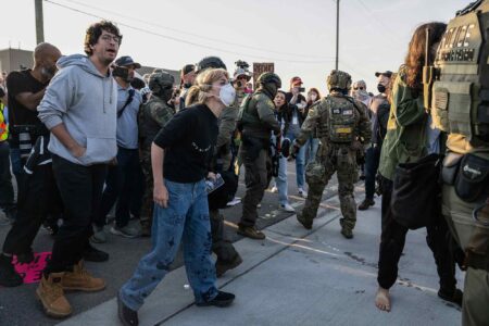 Anti-ICE protest, Broadview USCIS Processing Center