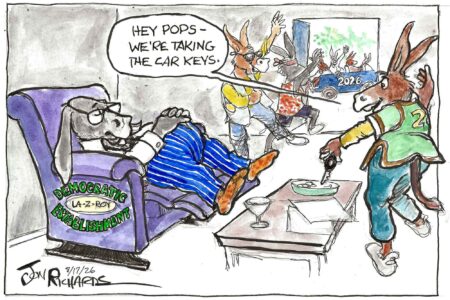 Democratic establishment, Chuck Schumer, Hakeem Jeffries, feckless