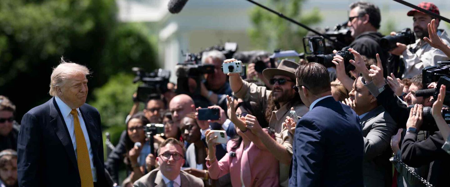 Donald Trump, press, Marine One