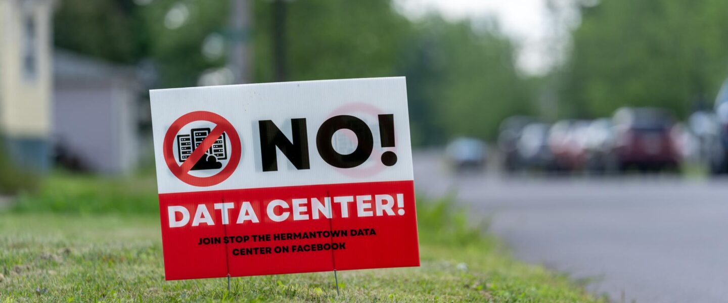 Data Center, sign, AI,