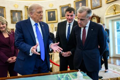 President, Donald Trump, Canadian Prime Minister Mark Carney, Oval Office,