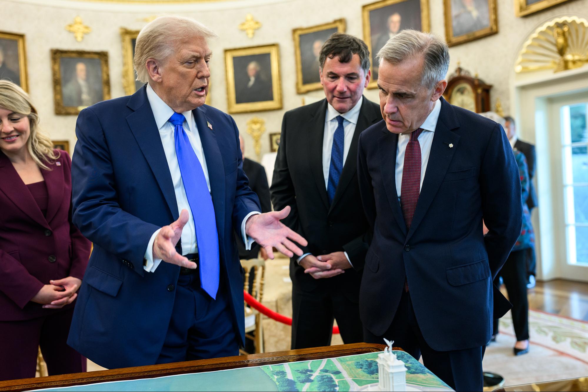 President, Donald Trump, Canadian Prime Minister Mark Carney, Oval Office,