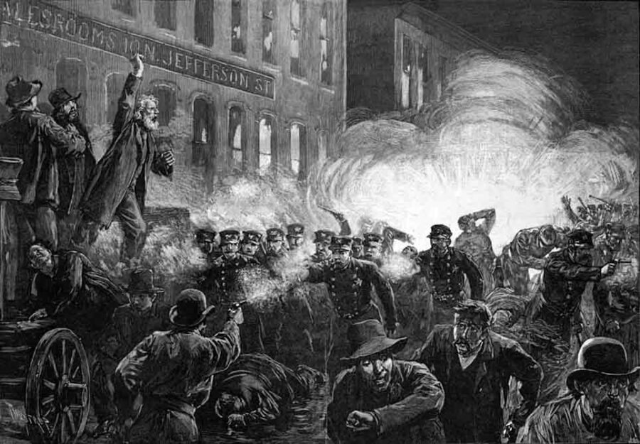 Haymarket riot, Chicago, IL