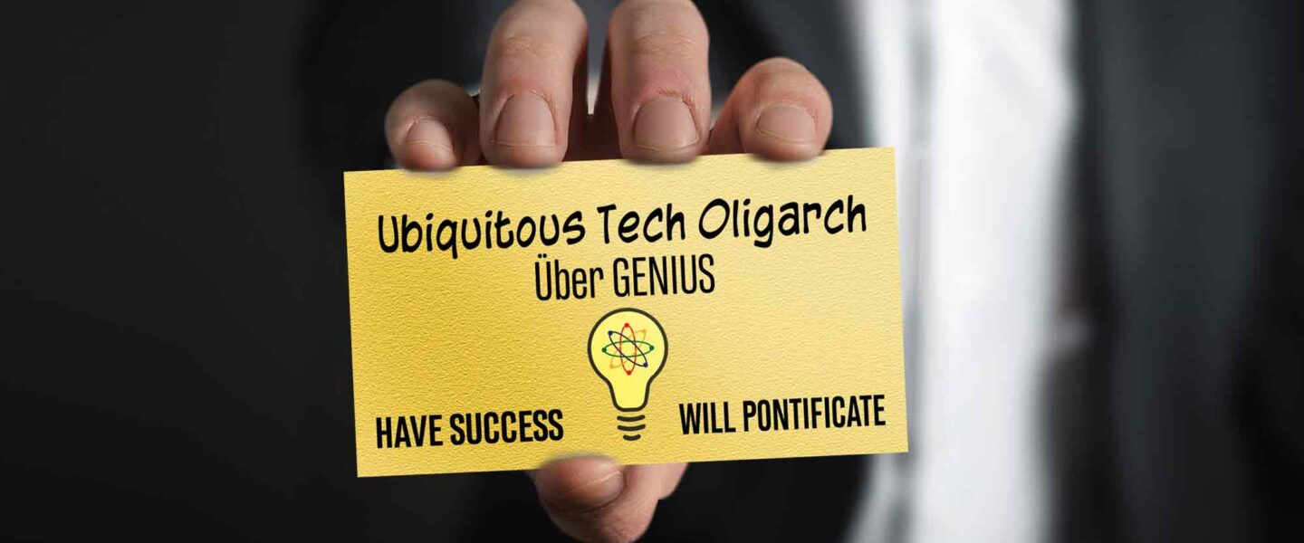 Super Genius, business card